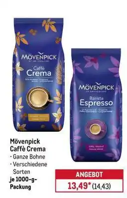 METRO MÖVENPICK Caffè Crema Angebot