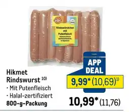 METRO Hikmet Rindswurst Angebot