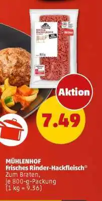 PENNY MÜHLENHOF Frisches Rinder-Hackfleisch Angebot