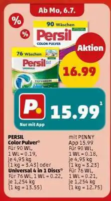 PENNY Persil Color Pulver Angebot
