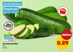 PENNY Deutsche Zucchini Angebot