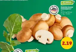 PENNY Deutsche braune Champignons Angebot
