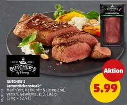 PENNY BUTCHER'S Lammrückensteak Angebot