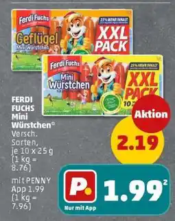 PENNY FERDI FUCHS Mini-Würstchen Angebot