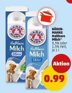 PENNY BÄREN-MARKE Haltbare Milch Angebot