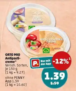 PENNY ORTO MIO Antipasti-creme Angebot