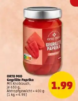 PENNY ORTO MIO Gegrillte Paprika Angebot