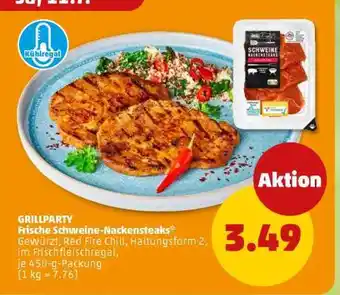 PENNY GRILLPARTY Frische Schweine-Nackensteaks Angebot