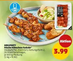 PENNY Frische Hähnchen-Fackeln Angebot