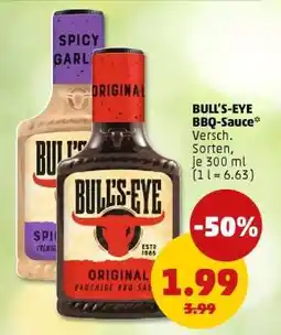 PENNY BULL'S EYE BBQ-Sauce Angebot