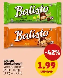 PENNY BALISTO Schokoriegel Angebot