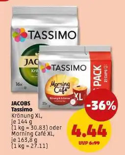 PENNY Jacobs Tassimo Angebot