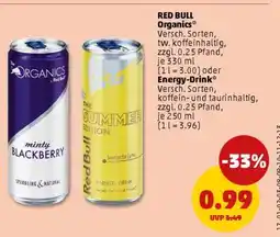 PENNY RED BULL Organics Angebot