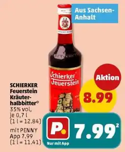 PENNY SCHIERKER Feuerstein Kräuter-halbbitter Angebot
