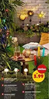 PENNY Solar-Mond oder Stern Solargartenstecker Angebot