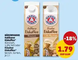 PENNY Bärenmarke Haltbarer Eiskaffee Angebot