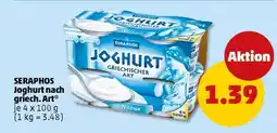 PENNY SERAPHOS Joghurt nach griech. Art Angebot