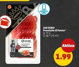 PENNY SAN FABIO Prosciutto di Parma Angebot