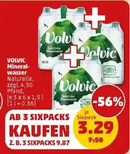 PENNY VOLVIC Mineralwasser Angebot