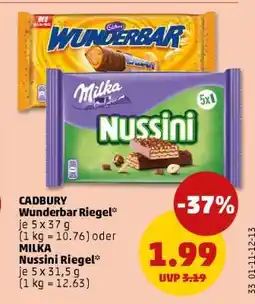 PENNY MILKA Nussini Riegel Angebot