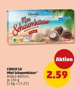 PENNY CHOCO'LA Mini Schaumküsse Angebot