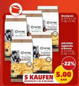 PENNY SAN FABIO Tagliatelle al Bronzo Angebot