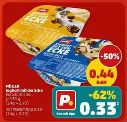 PENNY MÜLLER Joghurt mit der Ecke Angebot