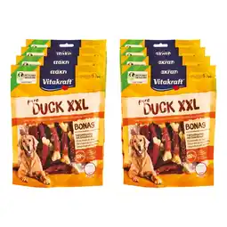 Netto Marken-Discount Vitakraft Duck Bonas XXL Calciumknochen mit Entenfleisch 200 g, 8er Pack Angebot