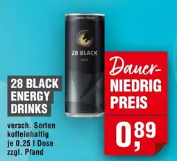 Handelshof 28 BLACK ENERGY DRINKS Angebot