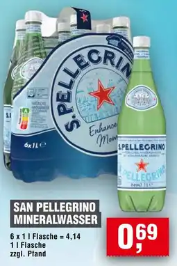 Handelshof SAN PELLEGRINO MINERALWASSER Angebot