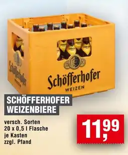 Handelshof SCHÖFFERHOFER WEIZENBIERE Angebot