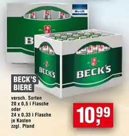 Handelshof BECK'S BIERE Angebot