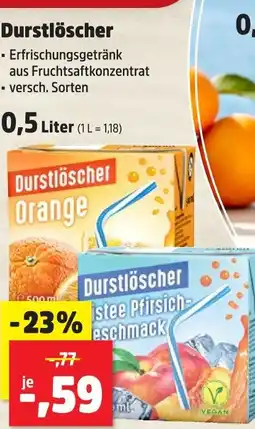 Thomas Philipps Durstlöscher erfrischungsgetränk aus fruchtsaftkonzentrat Angebot