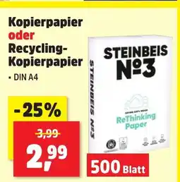 Thomas Philipps Steinbeis kopierpapier Angebot