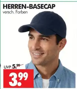 Wreesmann Herren-basecap Angebot