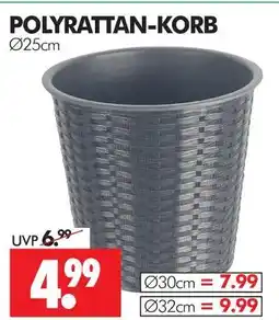 Wreesmann Polyrattan-korb Angebot