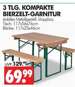 Wreesmann Kompakte bierzelt-garnitur Angebot