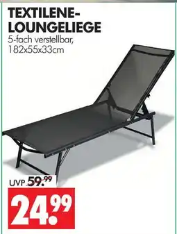 Wreesmann Textilene-loungeliege Angebot