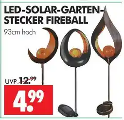 Wreesmann Led-solar-garten-stecker fireball Angebot