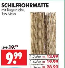 Wreesmann Schilfrohrmatte Angebot