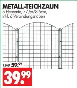 Wreesmann Metall-teichzaun Angebot