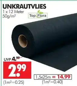 Wreesmann Topflora unkrautvlies Angebot