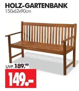 Wreesmann Holz-gartenbank Angebot