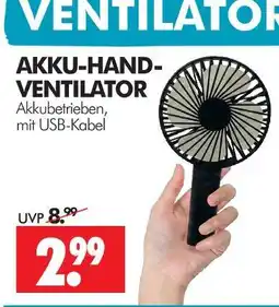 Wreesmann Akku-hand-ventilator Angebot