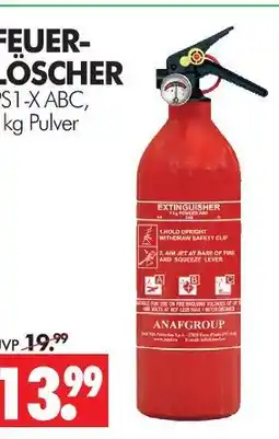 Wreesmann Feuerlöscher ps1-x abc Angebot