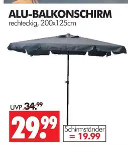 Wreesmann Alu-balkonschirm Angebot