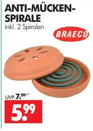 Wreesmann Braeco anti-mücken-spirale Angebot