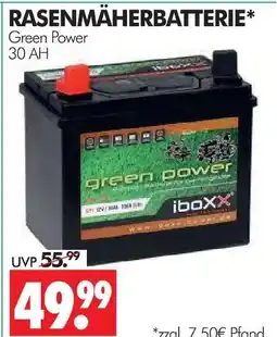 Wreesmann Green power rasenmäherbatterie Angebot