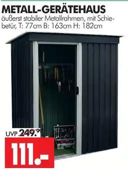 Wreesmann Metall-gerätehaus Angebot