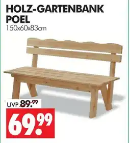 Wreesmann Holz-gartenbank poel Angebot